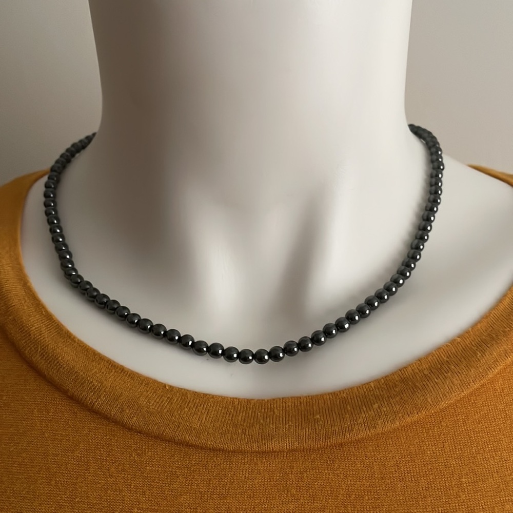 Hematite necklace